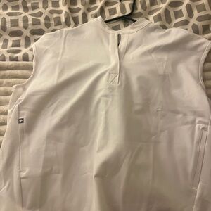 Figs Women's Rafael Scrub Top in Optic White